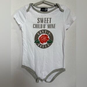 Guns N’ Roses “Sweet Child O’ Mine” Baby Onesie 18-24M